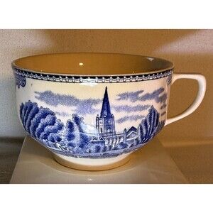Johnson Brothers Old Britain Castles Blue White Ceramic Cup,  with Handle